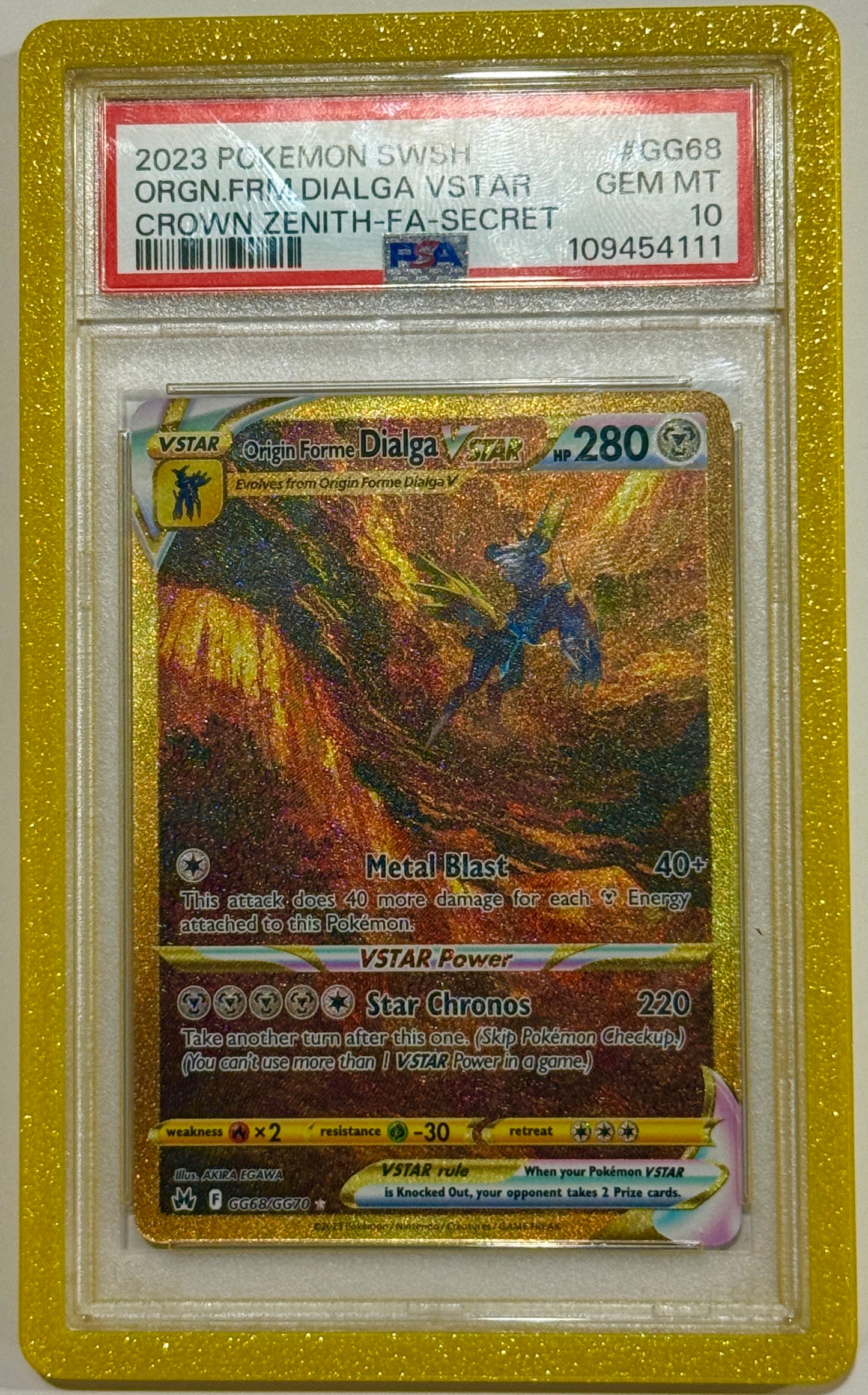 SPARKLY YELLOW GOLD GUARD