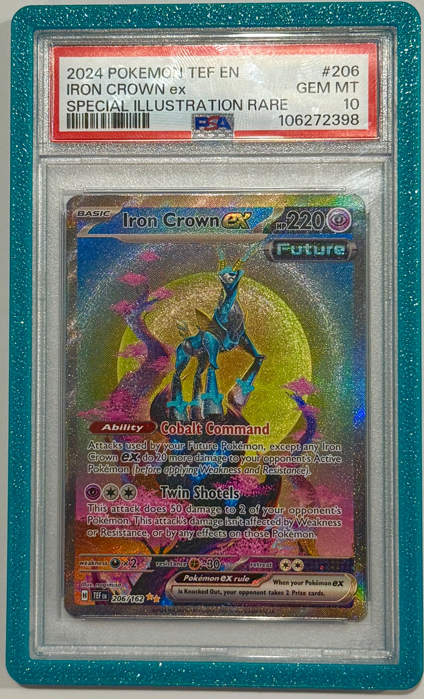 SPARKLY TURQUOISE GUARD